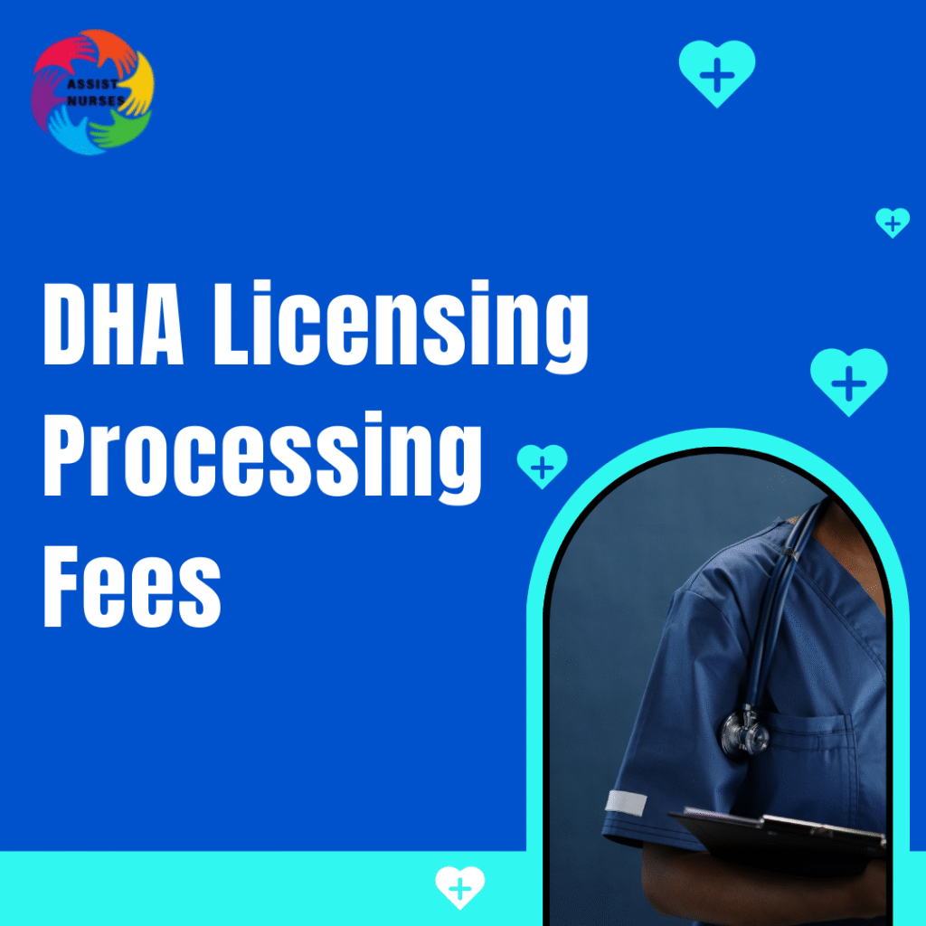 dha licensing fees